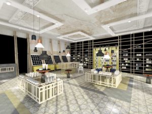 Ladenbau-Drogerie-Temporär