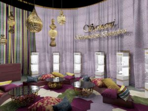 Messebau-Samami-Schmuck-Uhren-Genf-Innen